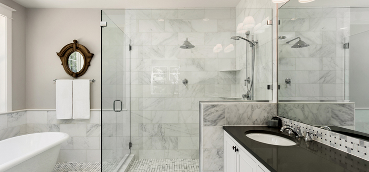 bathroom shower door installation in Fort Pierce