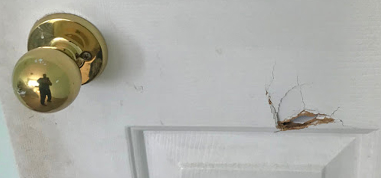 interior door hole repair Fort Pierce